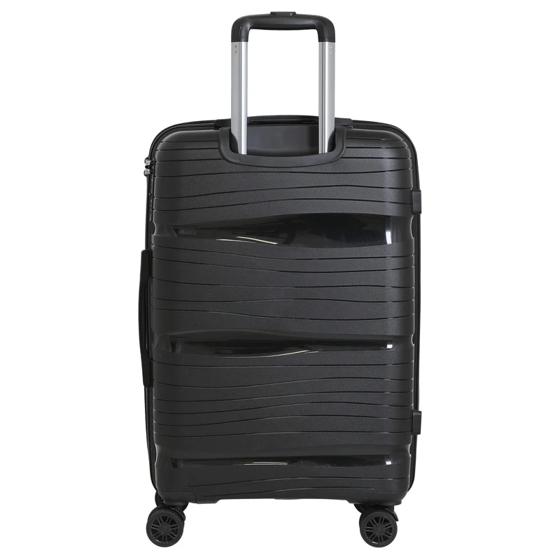 D&N Travel Line 4300 - Trolley de 4 ruedas M 66 cm (black)
