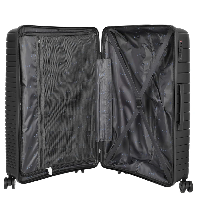 D&N Travel Line 4600 - Trolley con 4 ruedas L 75 cm (black)