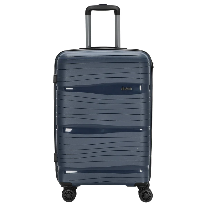 D&N Travel Line 4300 - Trolley de 4 ruedas M 66 cm (dunkelblau)