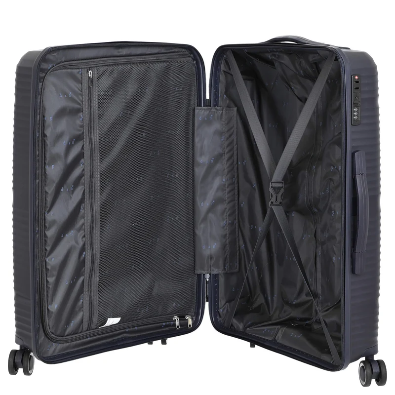 D&N Travel Line 4200 - Trolley de 4 ruedas M 67 cm (darkblue)