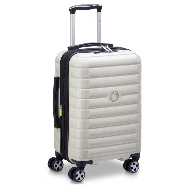 Delsey Paris Shadow 5.0 - Trolley de cabina con 4 ruedas y USB 55 cm (elfenbein)