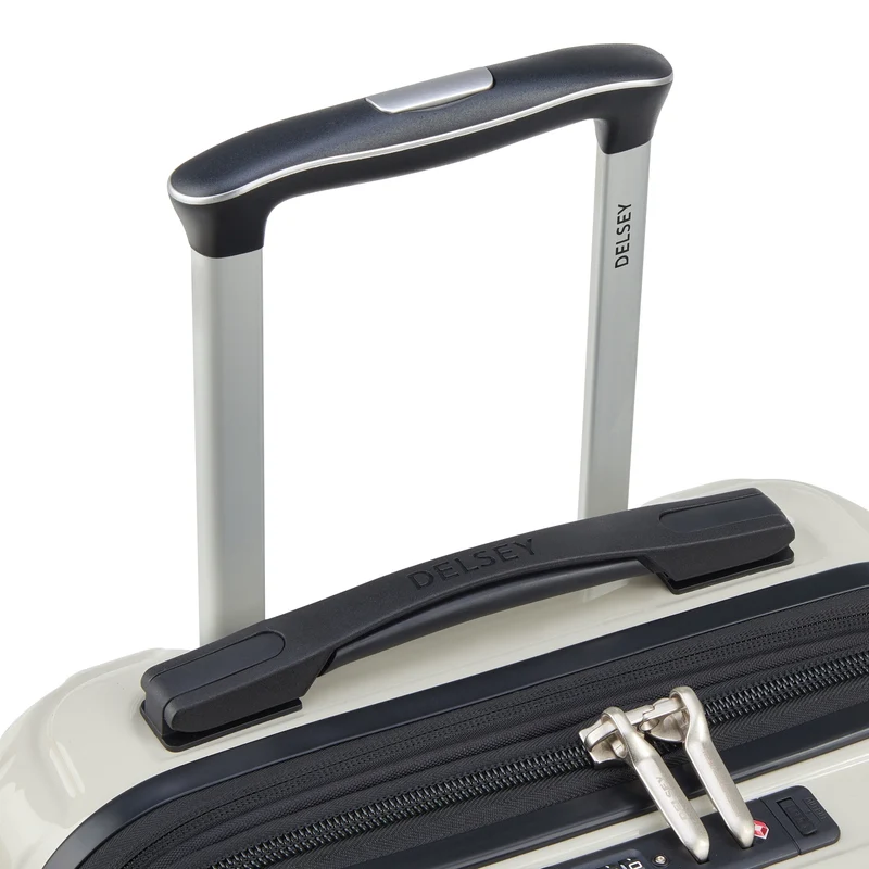 Delsey Paris Shadow 5.0 - Trolley de cabina con 4 ruedas y USB 55 cm (elfenbein)