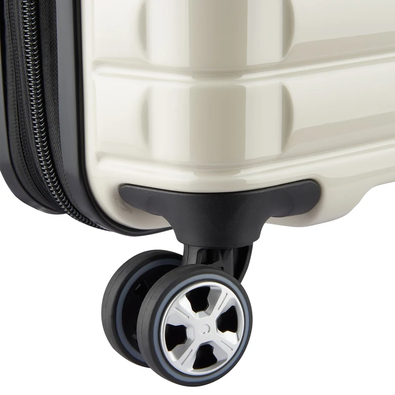 Delsey Paris Shadow 5.0 - Trolley de cabina con 4 ruedas y USB 55 cm (elfenbein)
