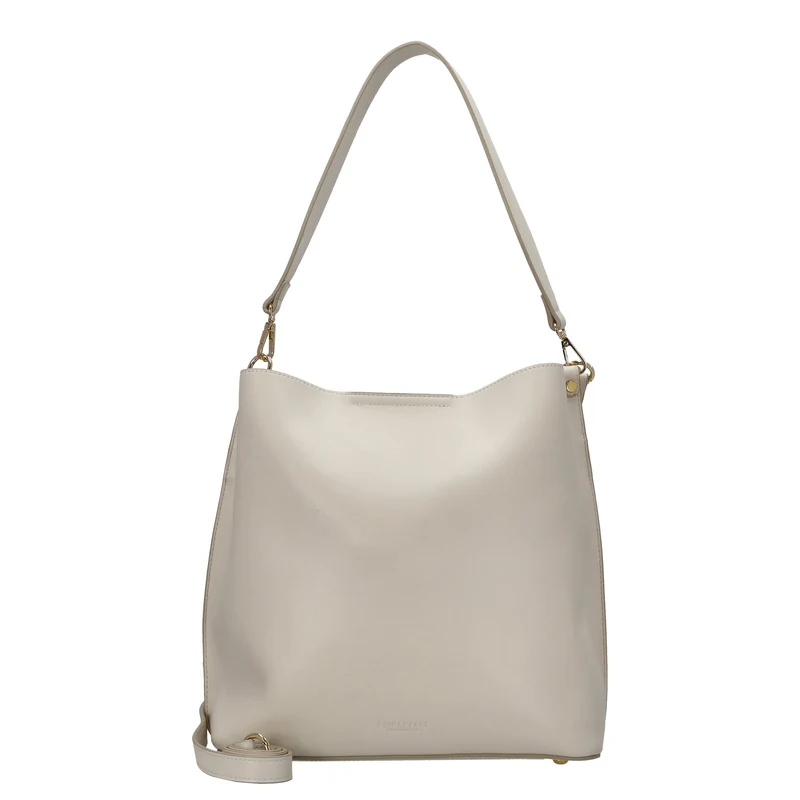Seidenfelt Lilla Ro Midi Hobo - Bolso de hombro 30 cm (cream)