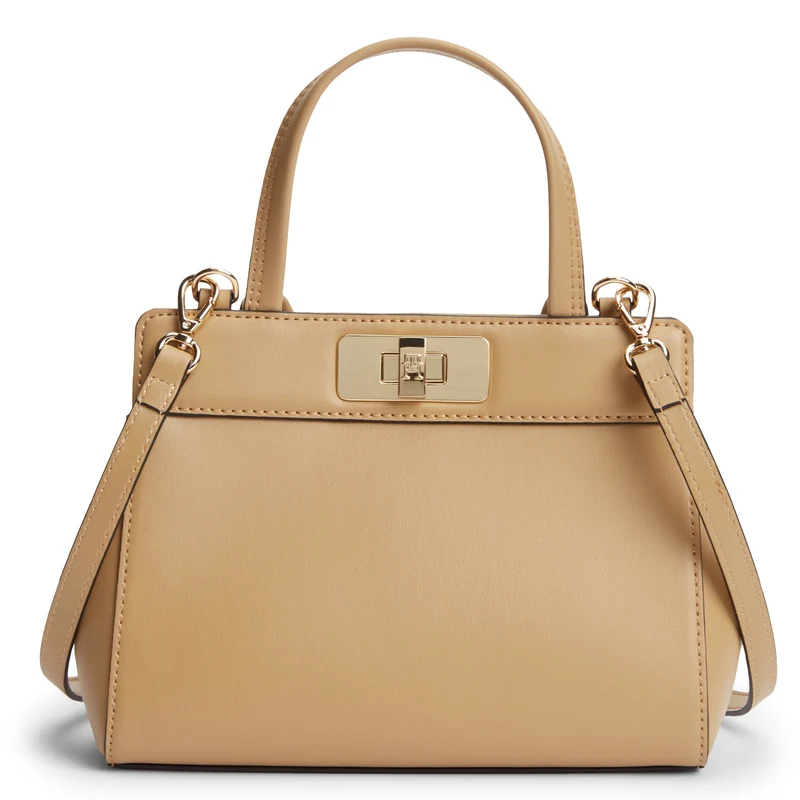 Tommy Hilfiger Modern Mini Satchel - Bolso de mano 26 cm (classic khaki)