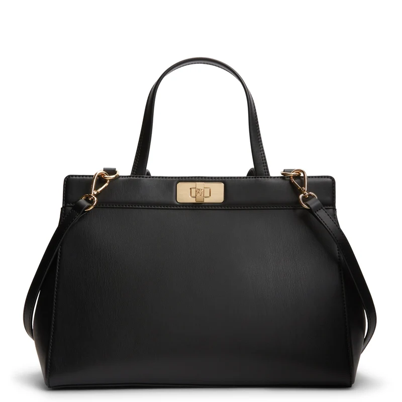Tommy Hilfiger Modern Satchel - Bolso de mano 40 cm (black)