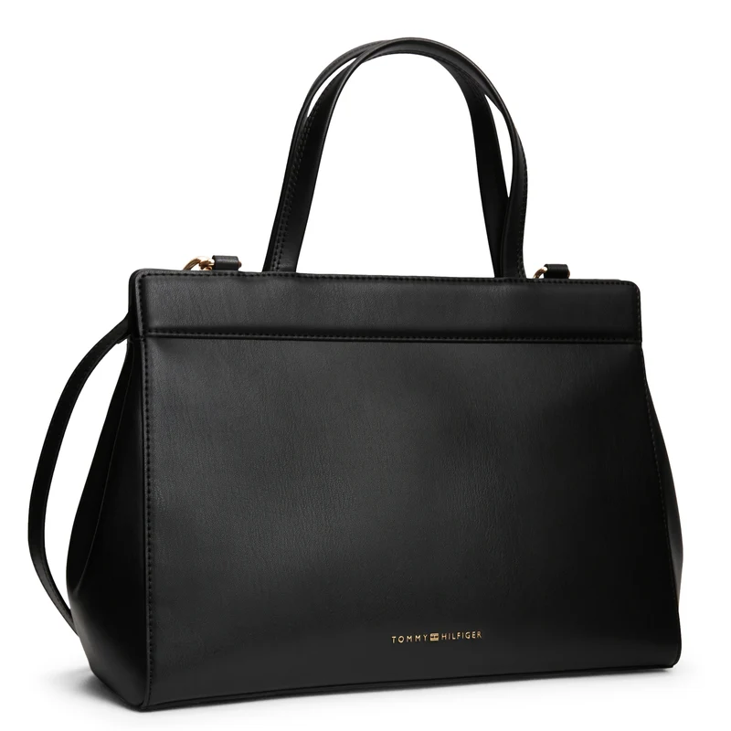 Tommy Hilfiger Modern Satchel - Bolso de mano 40 cm (black)