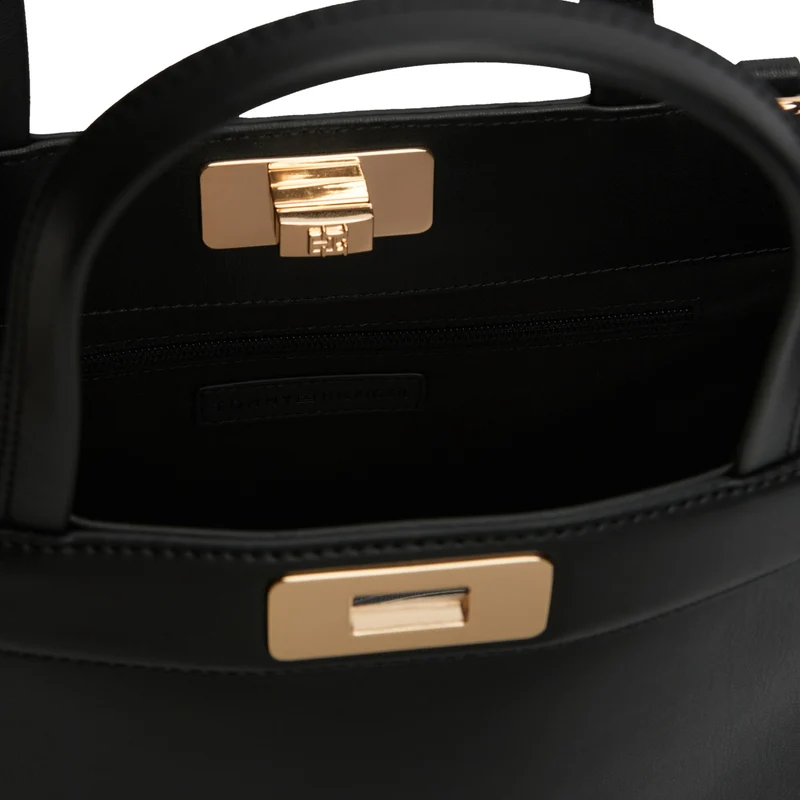 Tommy Hilfiger Modern Satchel - Bolso de mano 40 cm (black)