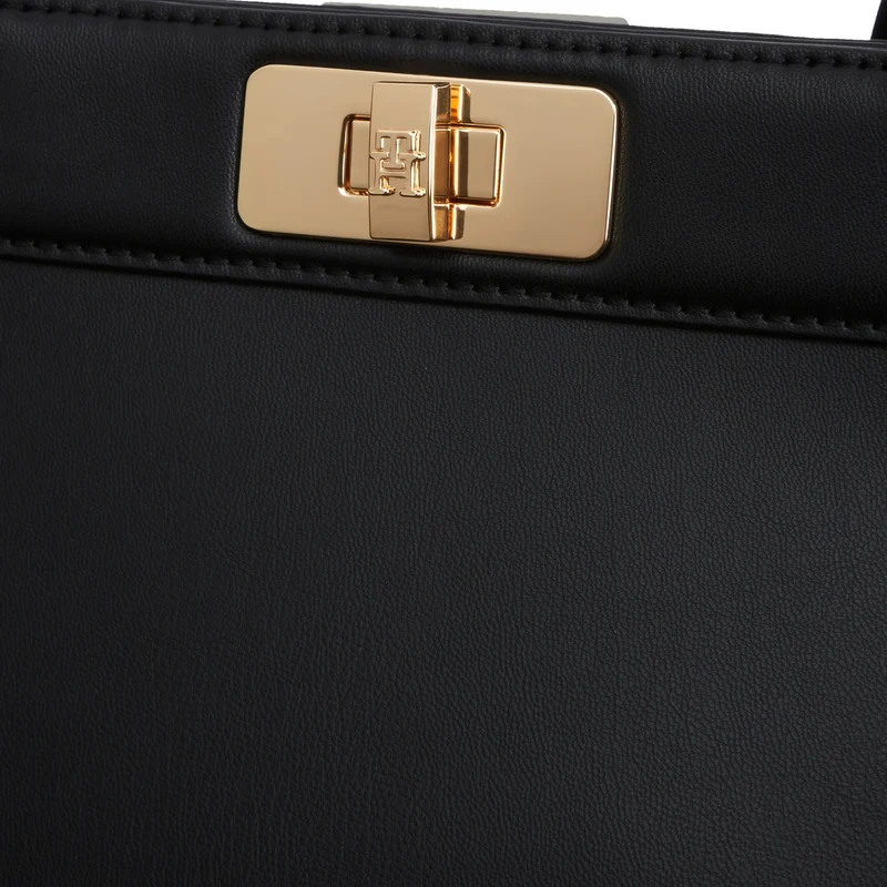 Tommy Hilfiger Modern Satchel - Bolso de mano 40 cm (black)