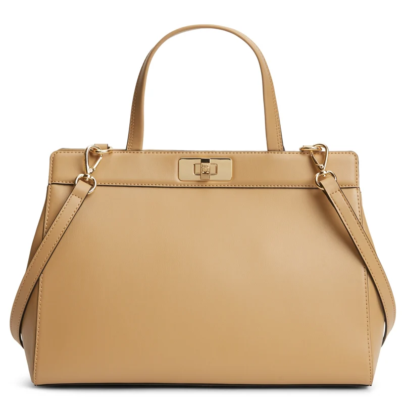 Tommy Hilfiger Modern Satchel - Bolso de mano 40 cm (classic khaki)