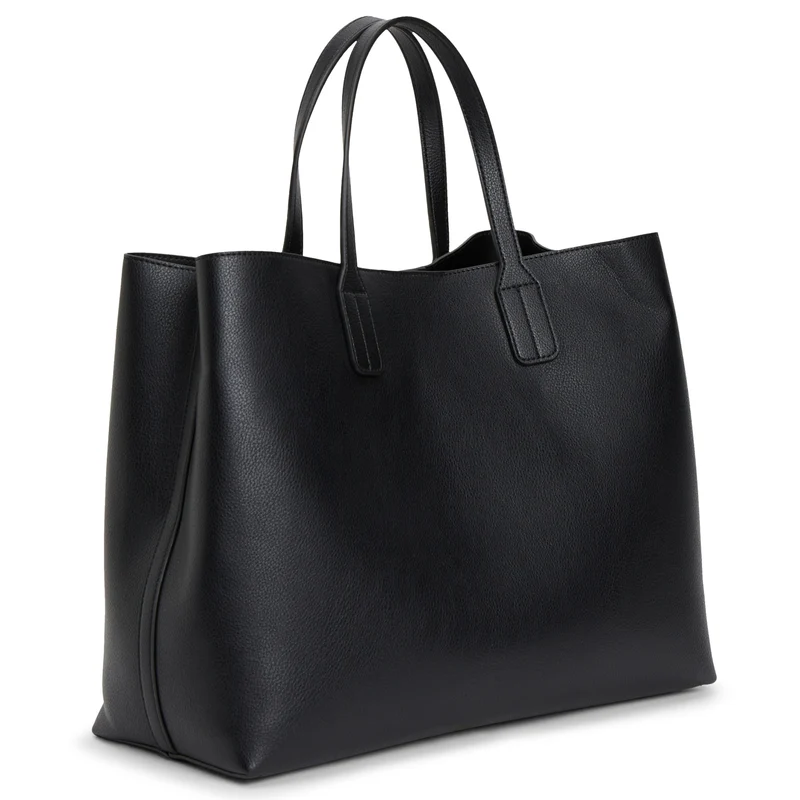 Tommy Hilfiger Icon Satchel - Bolso de mano 38 cm (black)