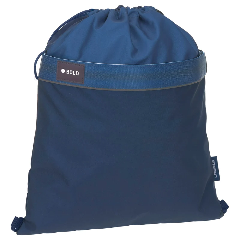 Lässig School String Bag - Mochila de cuerdas (dark blue)