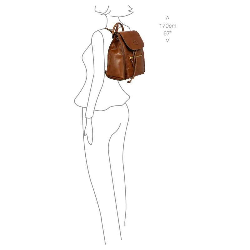 Brics Volterra - Mochila 30 cm (tobacco)