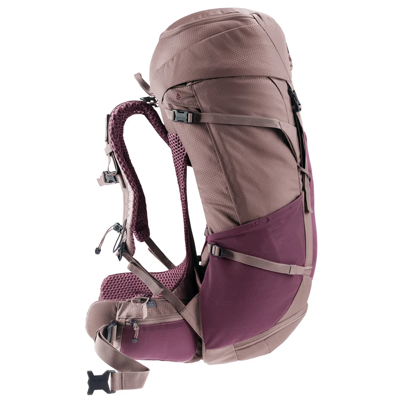 Deuter Futura Pro 38 SL - Mochila de senderismo 64 cm (cassis-ashrose)