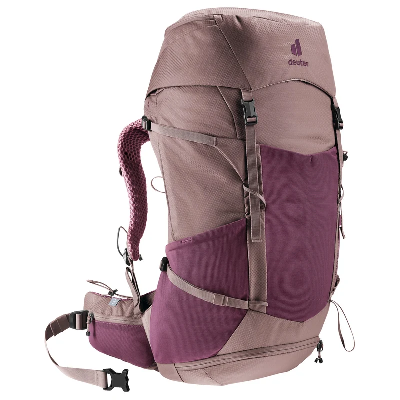 Deuter Futura Pro 38 SL - Mochila de senderismo 64 cm (cassis-ashrose)