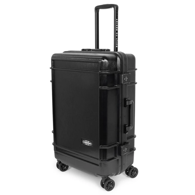 Eastpak selection Resist'r Case - Trolley mediano de 4 ruedas 68.5 cm (brushed black)