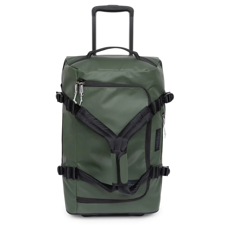 Eastpak Selection Duffel Pack Wheel 38 - Bolsa de viaje con ruedas S 55 cm (tarp forest)