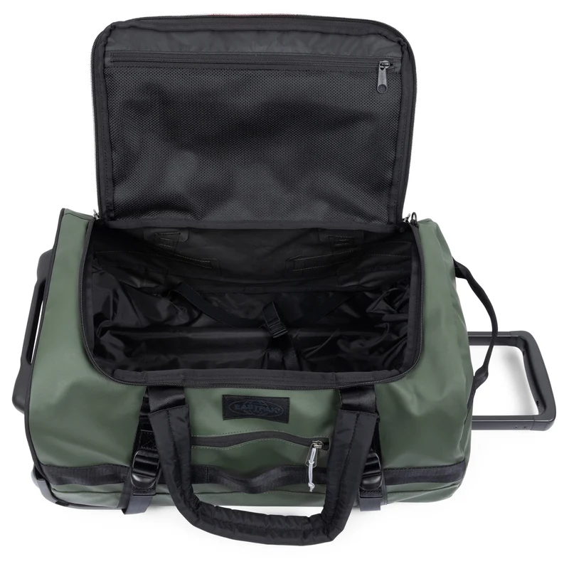 Eastpak Selection Duffel Pack Wheel 38 - Bolsa de viaje con ruedas S 55 cm (tarp forest)