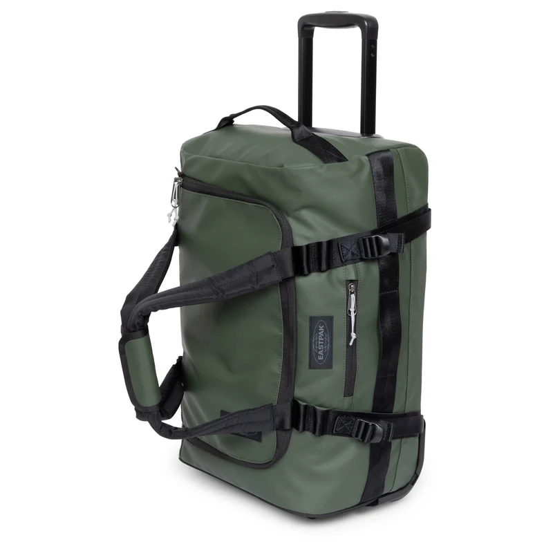 Eastpak Selection Duffel Pack Wheel 38 - Bolsa de viaje con ruedas S 55 cm (tarp forest)
