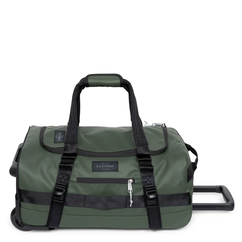 Eastpak Selection Duffel Pack Wheel 38 - Bolsa de viaje con ruedas S 55 cm (tarp forest)