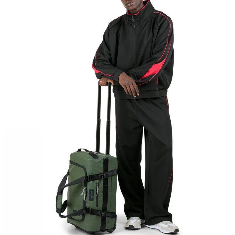 Eastpak Selection Duffel Pack Wheel 38 - Bolsa de viaje con ruedas S 55 cm (tarp forest)