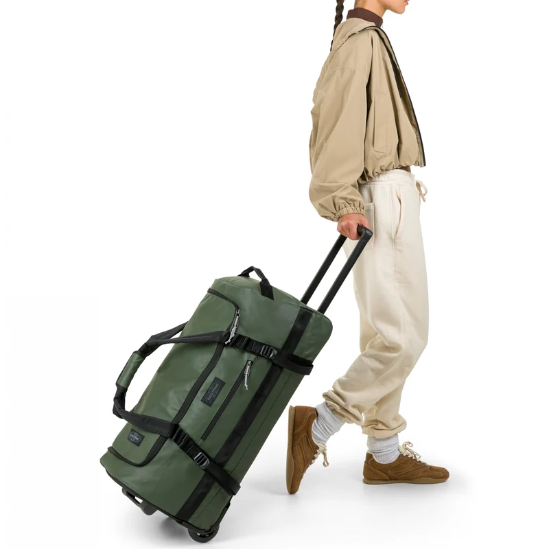 Eastpak Selection Duffel Pack Wheel - Bolsa de viaje con ruedas M 71 cm (tarp forest)