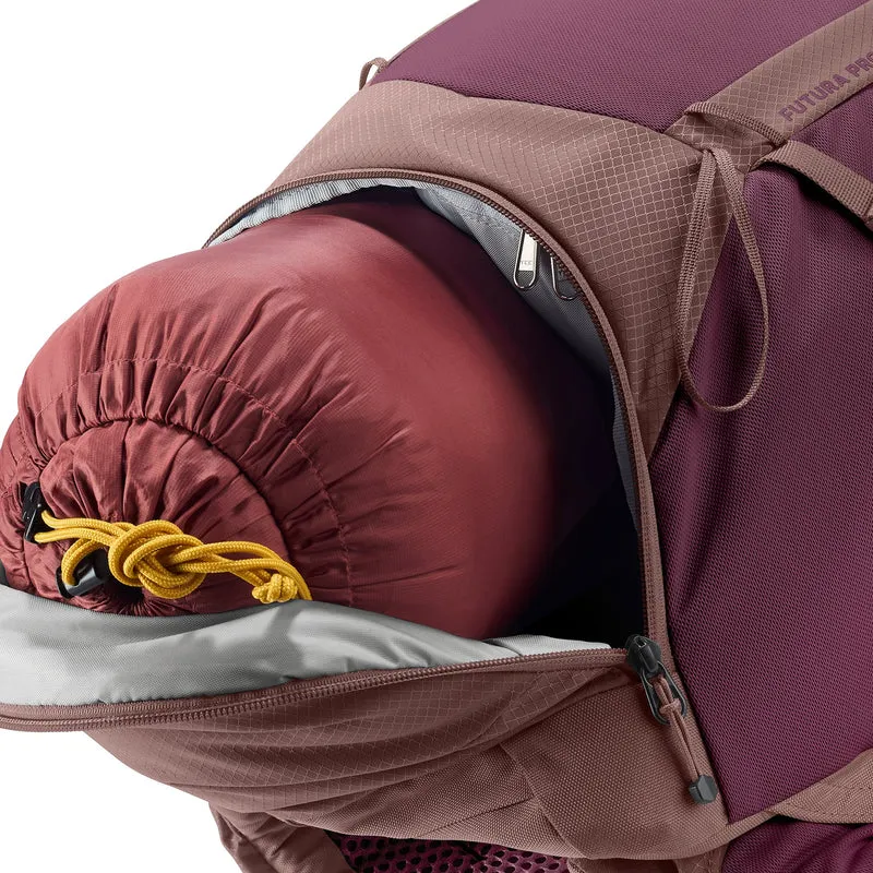 Deuter Futura Pro 34 SL - Mochila de senderismo 63 cm (cassis-ashrose)