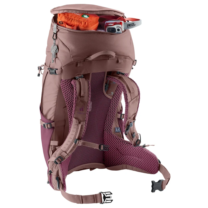 Deuter Futura Pro 34 SL - Mochila de senderismo 63 cm (cassis-ashrose)
