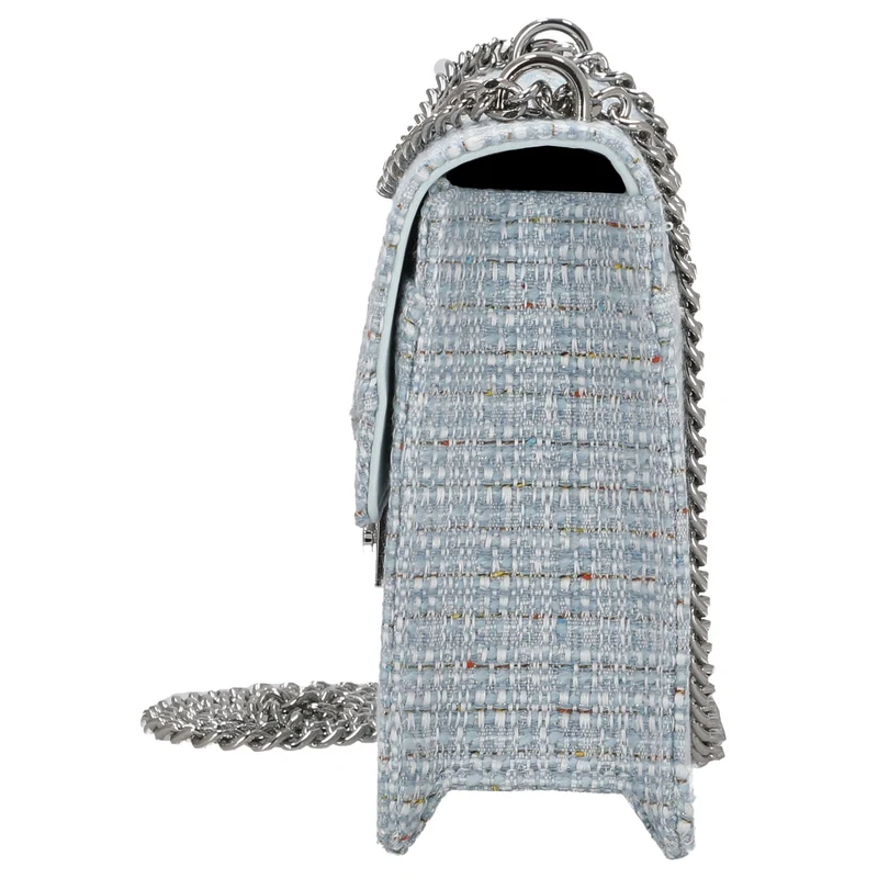 Seidenfelt Roros Tweed - Bolso de hombro 21 cm (sea blue tweed)