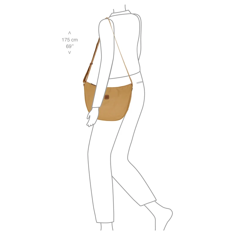 Brics X-Bag Bolso de hombro 33 cm (honey)
