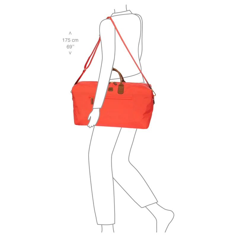 Brics X-Travel Weekender - Bolsa de viaje 55 cm (poppy)