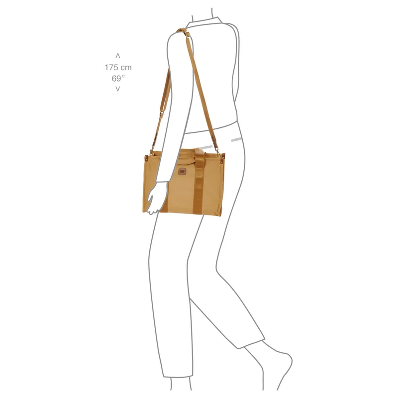 Brics Opera Bag - Bolso de mano 35 cm (honey)