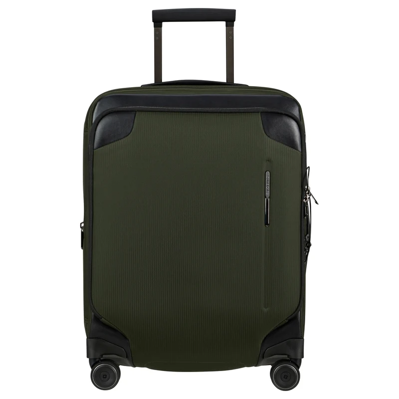 Samsonite Splendix - Trolley de cabina S 4 ruedas 55 cm expandible (grün/schwarz)