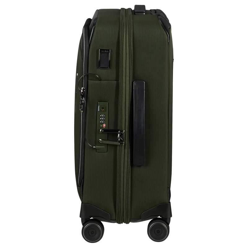 Samsonite Splendix - Trolley de cabina S 4 ruedas 55 cm expandible (grün/schwarz)