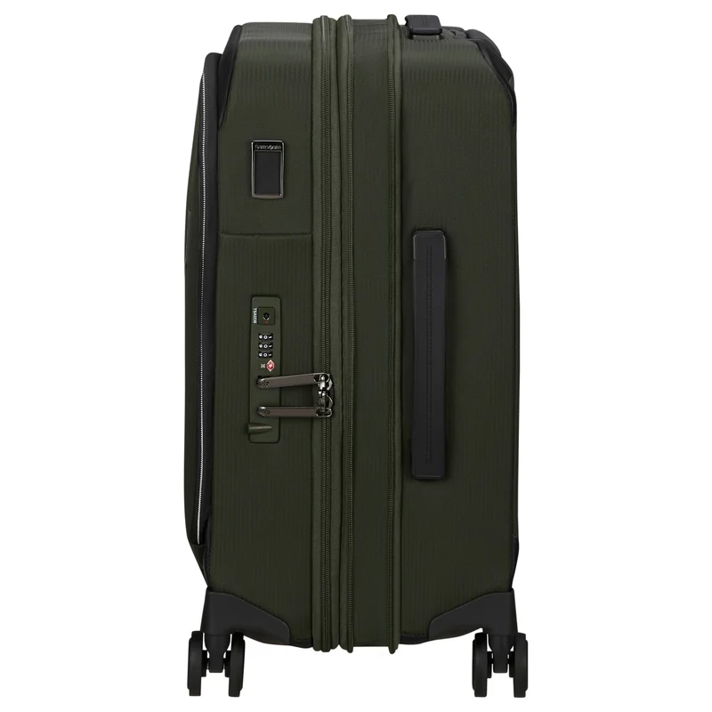 Samsonite Splendix - Trolley de cabina S 4 ruedas 55 cm expandible (grün/schwarz)