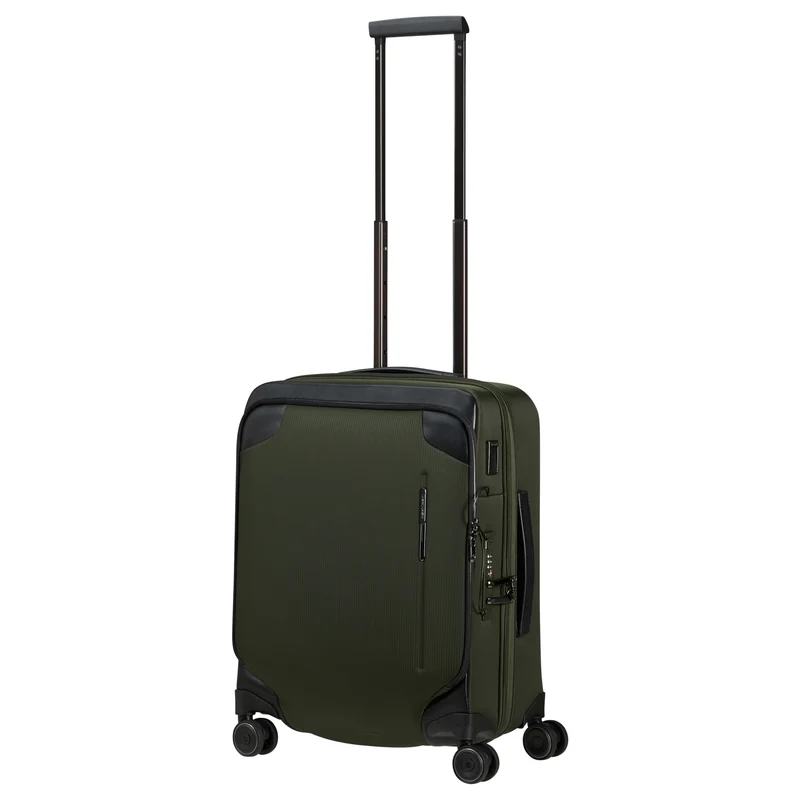 Samsonite Splendix - Trolley de cabina S 4 ruedas 55 cm expandible (grün/schwarz)