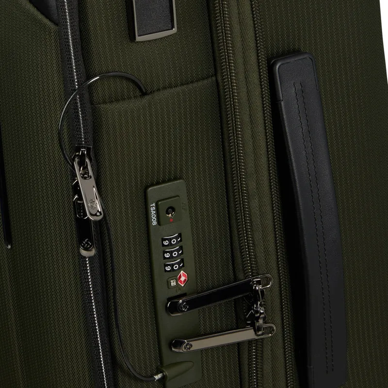 Samsonite Splendix - Trolley de cabina S 4 ruedas 55 cm expandible (grün/schwarz)