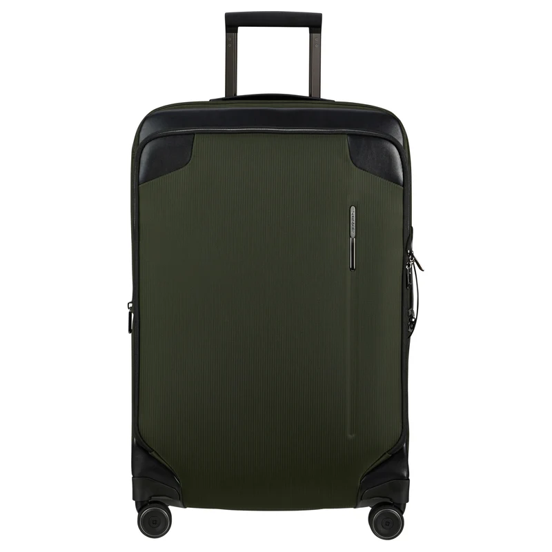 Samsonite Splendix - Trolley de 4 ruedas M 67 cm expandible (grün/schwarz)