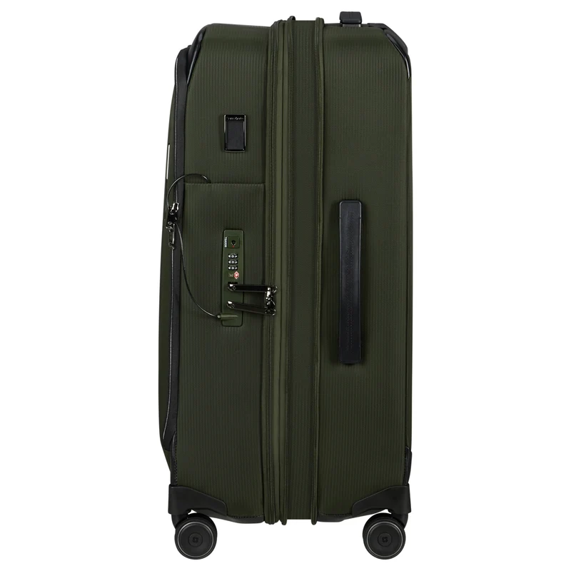 Samsonite Splendix - Trolley de 4 ruedas M 67 cm expandible (grün/schwarz)