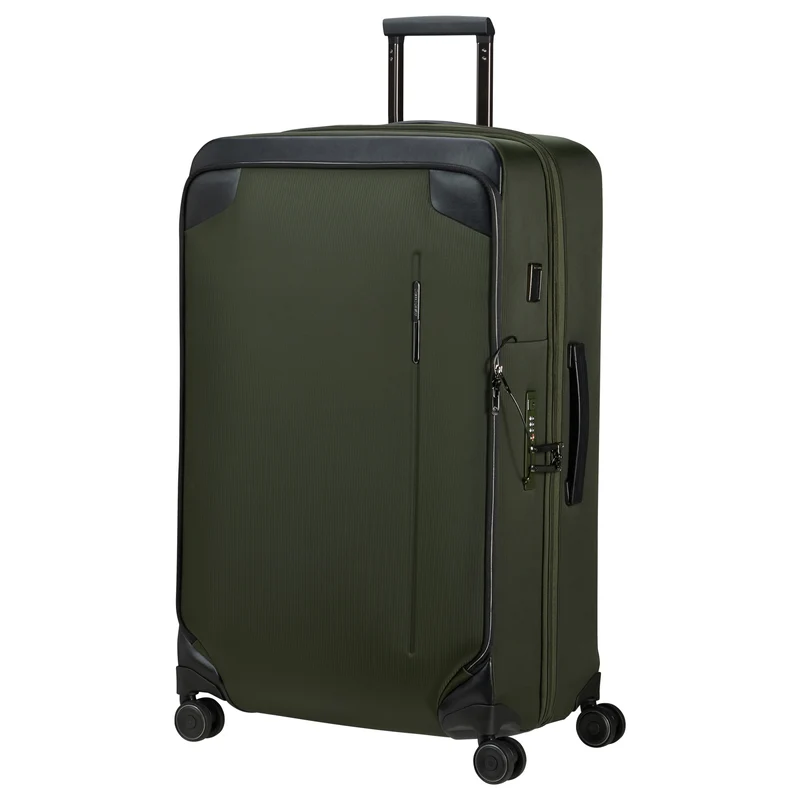 Samsonite Splendix - Trolley de 4 ruedas L 79 cm expandible (grün/schwarz)
