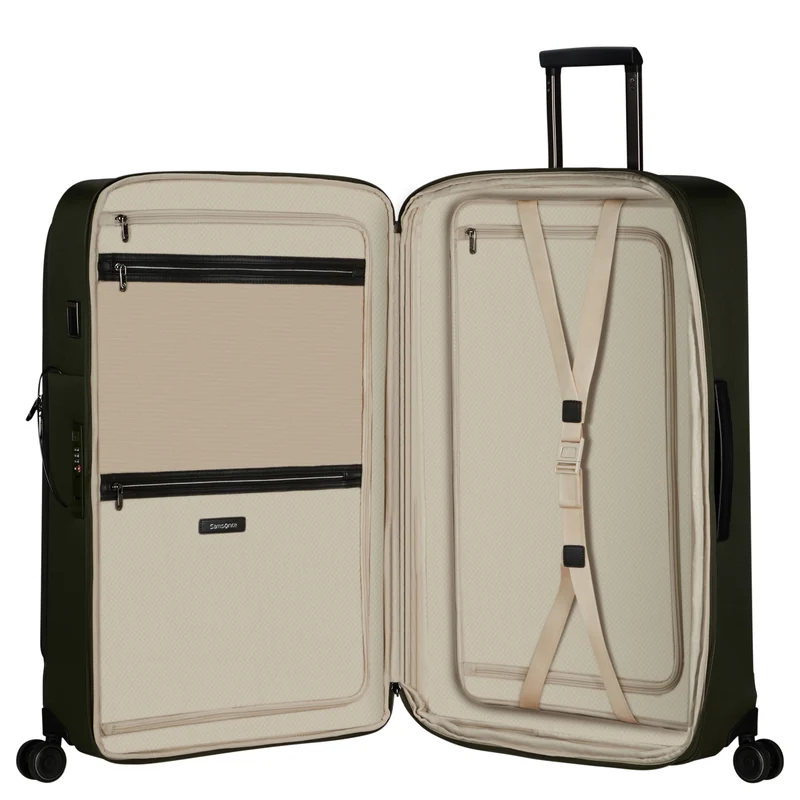 Samsonite Splendix - Trolley de 4 ruedas L 79 cm expandible (grün/schwarz)