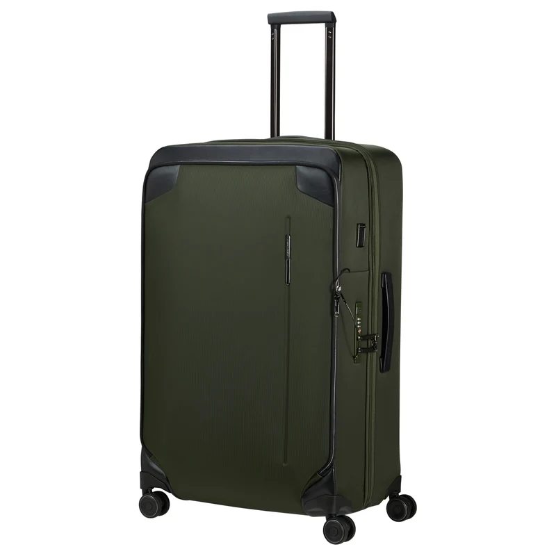Samsonite Splendix - Trolley de 4 ruedas L 79 cm expandible (grün/schwarz)