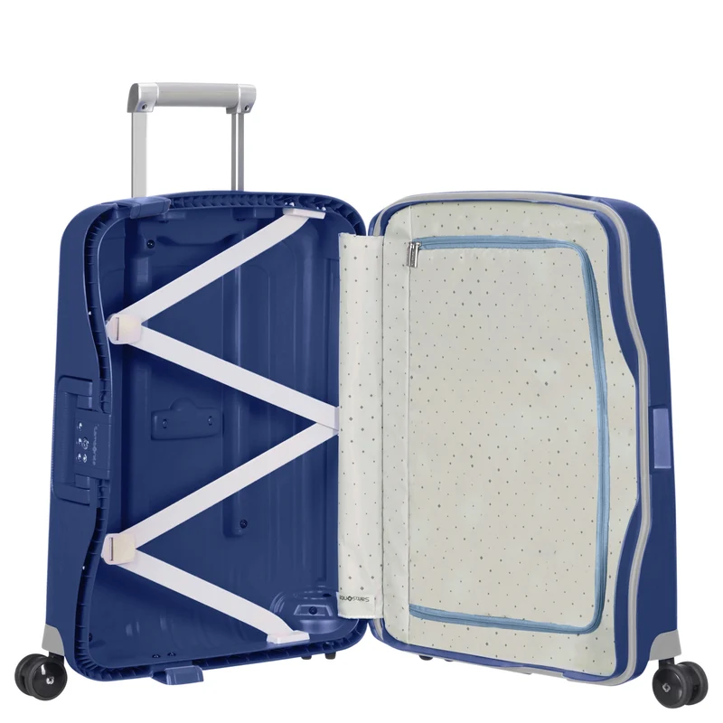Samsonite S Cure Spinner - Maleta de cabina S 55 cm con 4 ruedas (dark blue)