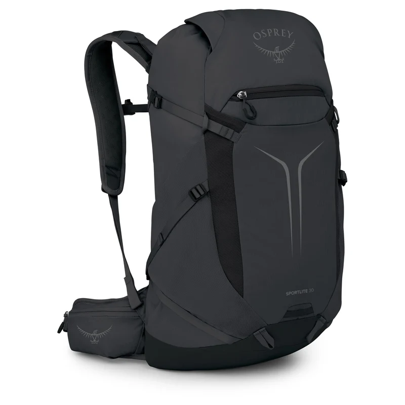 Osprey Sportlite 30 - Mochila de senderismo 55 cm (raven black)