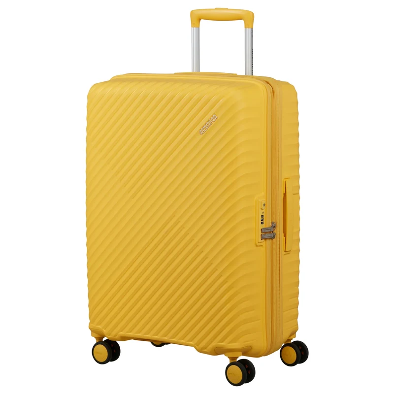 American Tourister Selection Diablast - Trolley de 4 ruedas 68 cm ampliable (digital yellow)