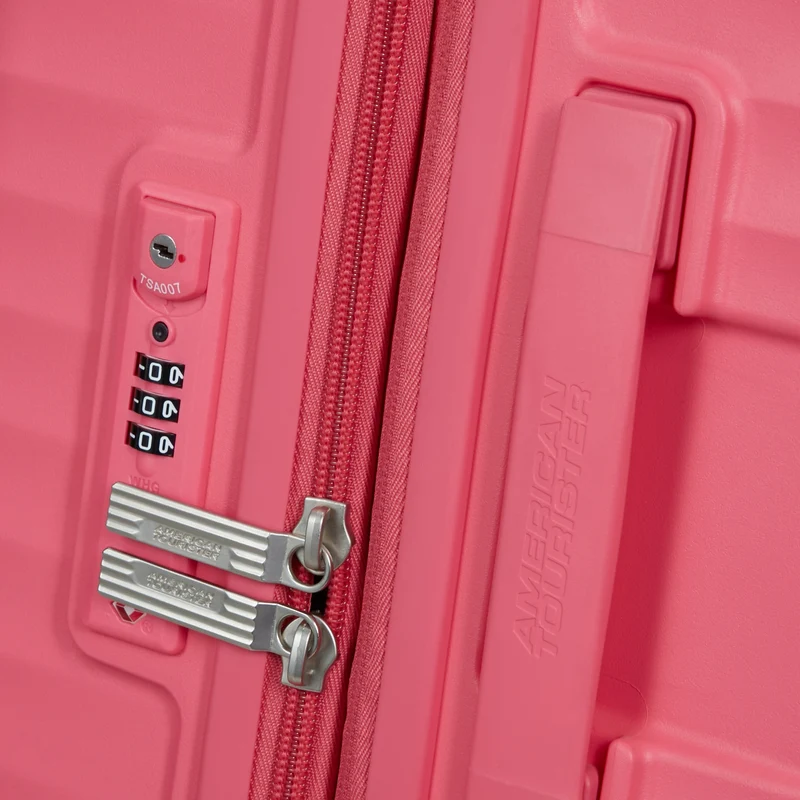American Tourister Selection Diablast - Trolley de 4 ruedas 77 cm extendible (pink glitch)