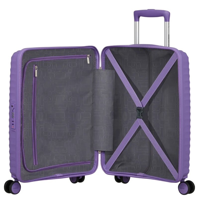 American Tourister Selection Diablast - Trolley de cabina con 4 ruedas 55 cm (purple pulse)