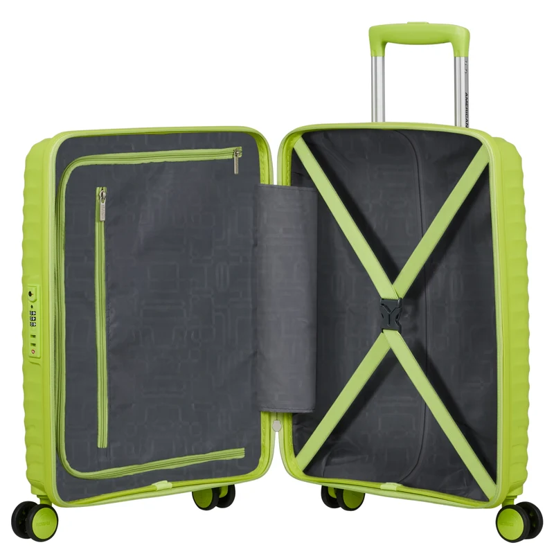 American Tourister Selection Diablast - Trolley de cabina con 4 ruedas 55 cm (hyper lime)