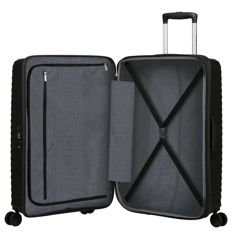 American Tourister Selection Diablast - Trolley de 4 ruedas 68 cm ampliable (black code)
