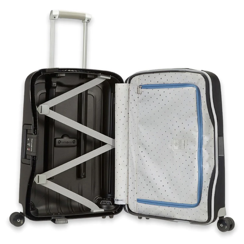 Samsonite S Cure Spinner - Trolley de cabina con 4 ruedas S 55 cm (black)
